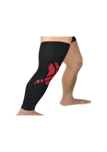 Vkemall Basketbol İçin Yazlık İnce Solunumlu Bilek Ve Bacak Koruması, Tam Korumalı Siyah M Bedeli Siyah