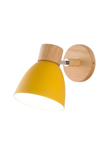 Tongxida Modern Nordic Pembe Duvar Lambası - Yatak Odası/salon Dekorasyonu Şık Ve Pratik Pembe Lamba Pembe