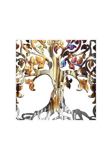 Suntek Yaşam Ağacı Duvar Dekoru Aile Plakası Oturma Odası 30cmx30cm