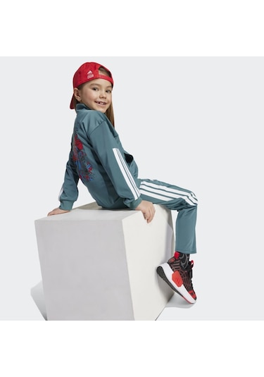 Adidas Jm0834 Lk Mrvl Sm Ts Çocuk Eşofman Takımı Yeşil