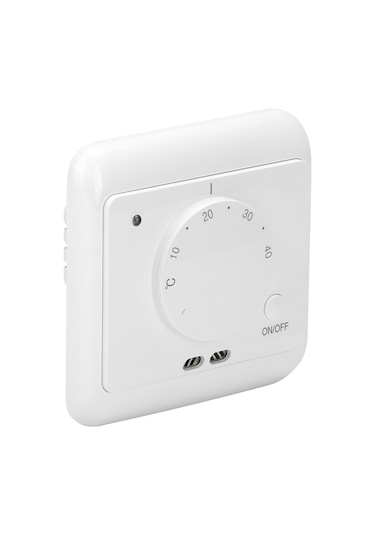 Yaozixa Duvar Tipi Mekanik Isıtma Termostati, 5-40 C Sıcaklık Kontrolü, 230v 16a, Ip20 Koruma, Otel/hastane Uygulamaları