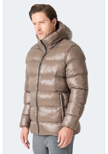 Slazenger Hoot Erkek Kahve Mont & Kaban Kahve