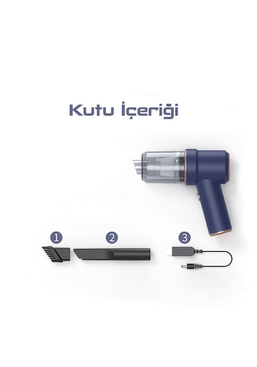 Enraco St-6638c Çok Fonksiyonlu Araç Süpürgesi