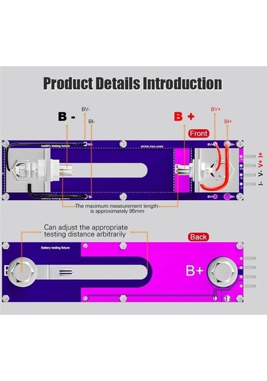 Maoyaya 20a 4-kanallı Pil Test Standı 18650 İç Direnç Kapasitesi