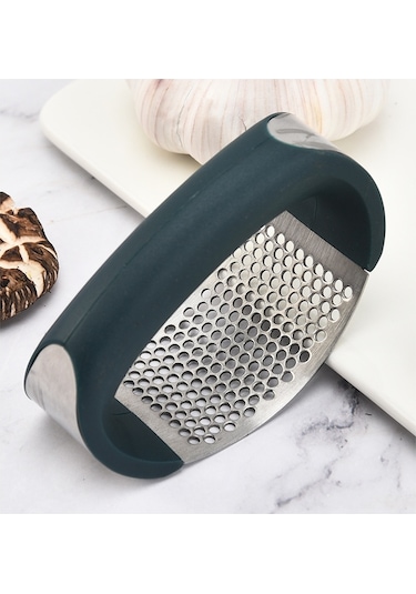 Jzcat Paslanmaz Çelik Manuel Halka Sarımsak Presi-yeşil