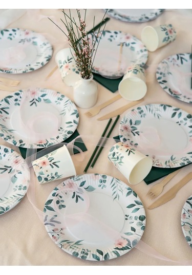 Albeta Parti İçin Tek Kullanımlık Sofra Takımı 10 Kişilik 139227850 80 Adet
