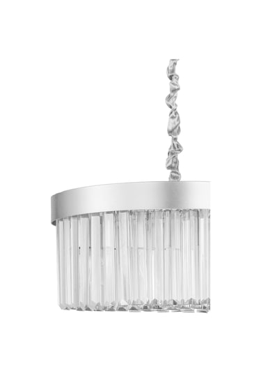 Desina 40'lık Kristal Taşlı Lüks Avize - Gümüş-yaldız Gümüş Yaldız