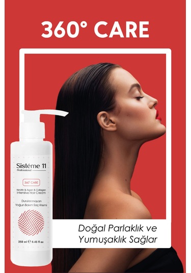 Sistéme 11 Yoğun Bakım Durulanmayan Saç Bakım Kremi 250 Ml