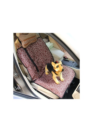 Kaymaz Katlanır Araba Ön Koltuk Desen Kapağı Pet Kedi Köpek Minderi Mat, Boyut: 100 X 50 X 0.1 Cm