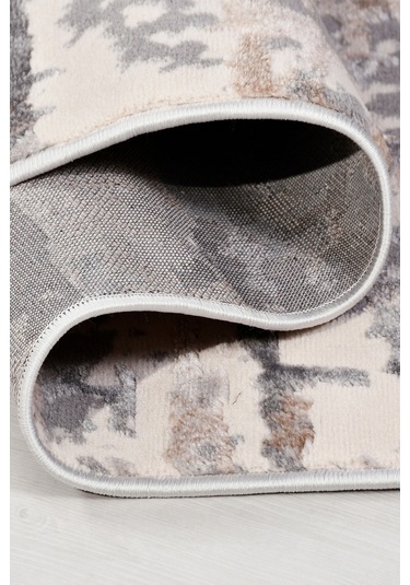 Notteo Modern Halı Yumuşak Dokulu, Dokuma Tabanlı, 7 Mm İnce Form, Dayanıklı Bej