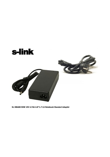 S-link 90w 19v 4.74a 4.8-1.7 Lg Notebook Adaptörü