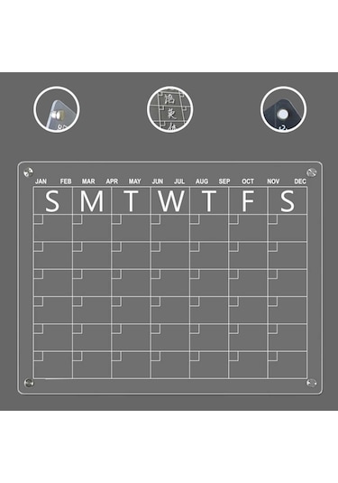 Suntek Buzdolabı Silinebilir Not Panosu Için Manyetik 11-adet Lacivert