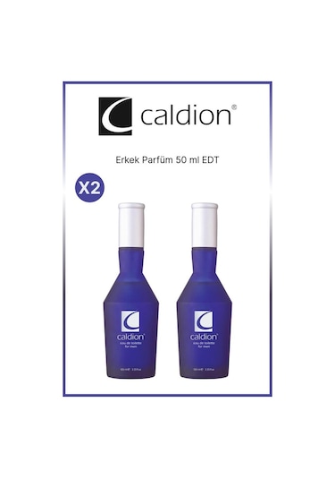 Caldion Erkek Parfüm Edt 50 Ml X 2 Adet Baharat - Odunsu