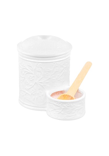 Elan Gallery Dökme Ürünler Kabı "dal Ve Çiçekler", 500 Ml" 397296256 Beyaz