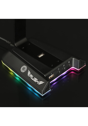 Rush Boomrack Rhs801 Rgb Usb 7.1 Surround Kulaklık Standı