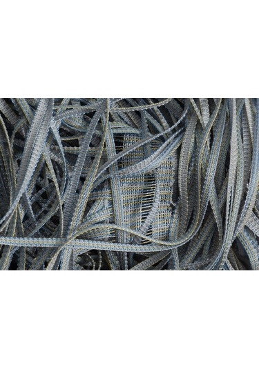 Düz Ip Perde Gri Çift Renk Hazır Ip Perde 300 X 280 Cm