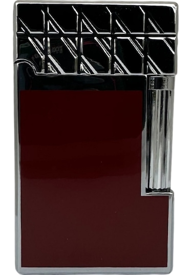 Vindiesel Soft Flame Kırmızı-gümüş Desenli Çakmak - Tr7672