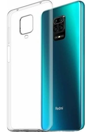 Logis Xiaomi Redmi Note 9s Şeffaf Silikon Kılıf