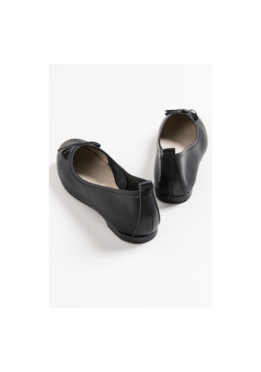 Luvishoes Cilt Kadın Babet Siyah