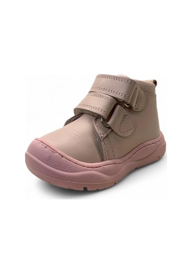 203 Bebek Deri İlk Adım Bot Pudra