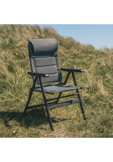Outwell Kenai Premium 7 Kademeli Ultra Konforlu Doğa Sandalyesi Gri