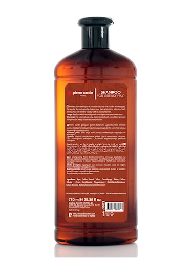 Pierre Cardin Ultimate For Greasy Hair Şampuan 750 ML