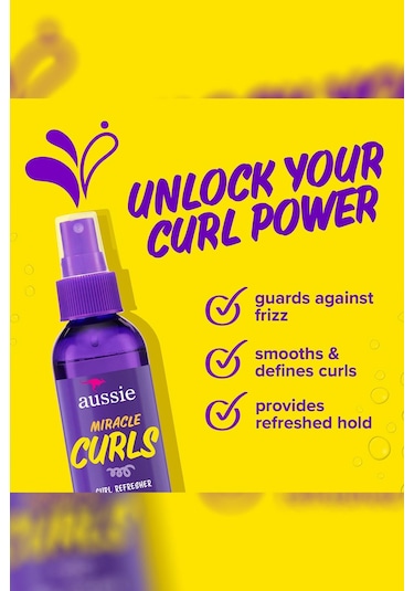Aussie Miracle Curls Bukle Belirginleştirici Saç Spreyi 170ml