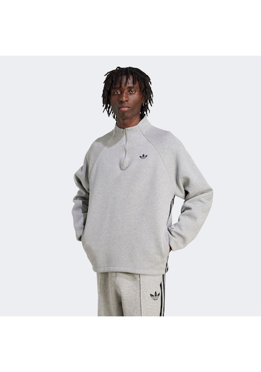 adidas Spacer Drıll Tt Erkek Gri Sweatshirt Jx1508 Gri