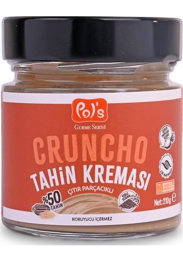 Pol's Gurme Cruncho Çıtır Parçacıklı Tahin Kreması 210 G