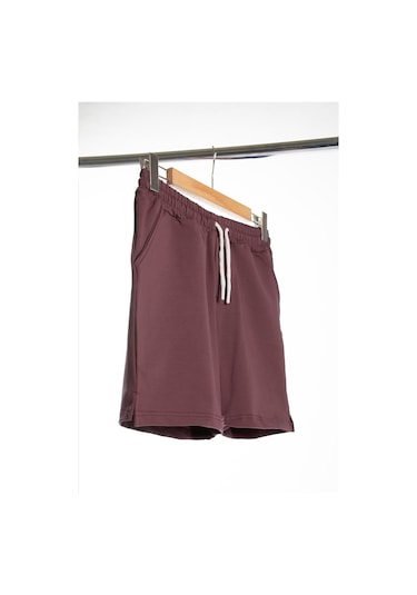Terapi Men Erkek Bordo Basic Regular Fit Şort & Bermuda Bordo