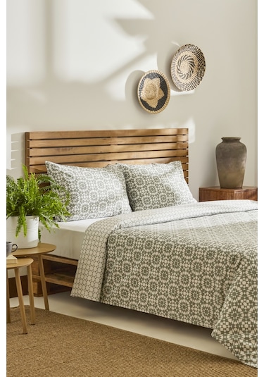 Kaşmir Home Safi Çift Kişilik Nevresim Takımı Gri Gri