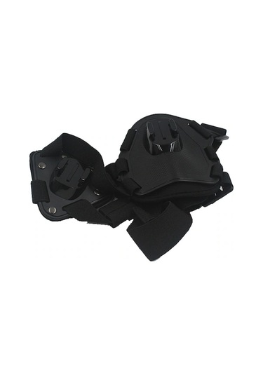 Pazly Köpek Göğüs Kayışı - Gopro Hero Uyumlu, Ayarlanabilir Spor Kamera Aksesuarı, Siyah, 7-54 Kg Köpeklere Uygun