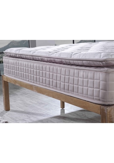 Mu&bah Zambak Ortopedik Pedlli Yaylı Yatak 180x200