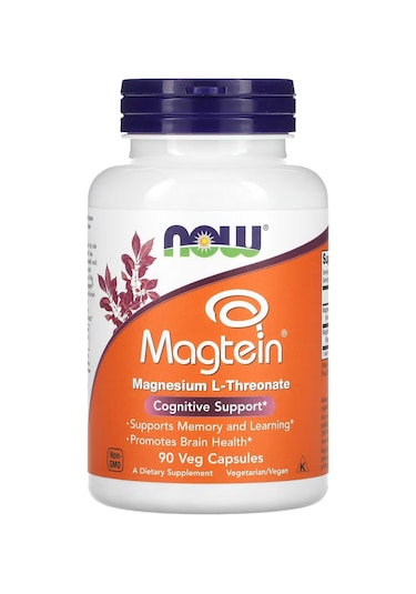 Now Foods, Magtein , Magnesium L-threonate, 2,000 Mg, 90 Veg Caps