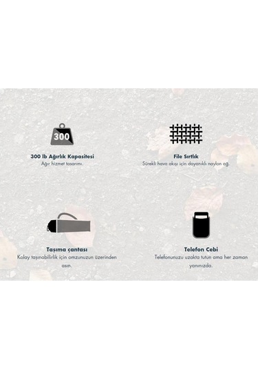 Gci Outdoor Comfort Pro Chair Katlanır Kamp Sandalyesi - Gri Gri