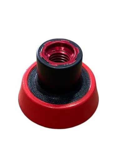 Carwell Cırt Taban 50 Mm Kırmızı M14 Vidalı