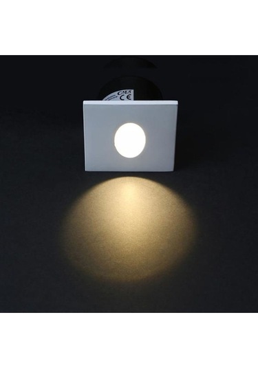 Ct-5179 3w Koridor Led Armatür 6400k Beyaz Işık Siyah Kasa Diğer