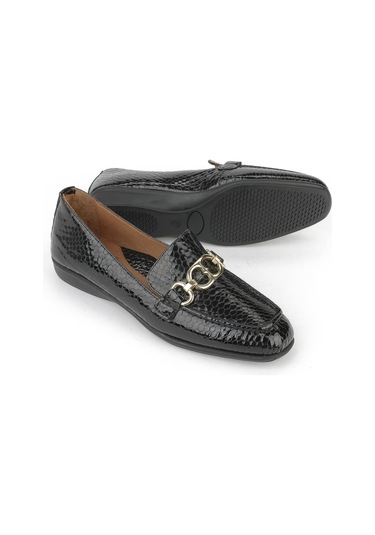 Ziya, Kadın Hakiki Deri Ayakkabı 1531050z26142209k Siyah 1531050z26142209k 000 Siyah