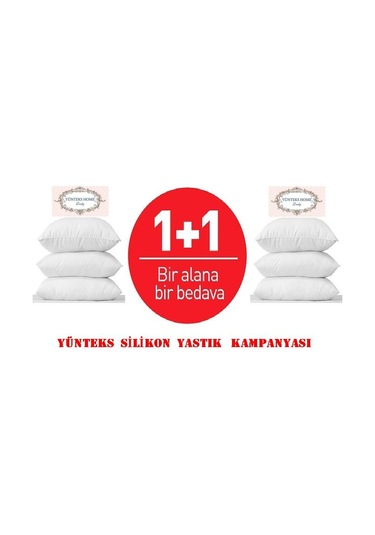 Yünteks Saf Silikon Yastık 50 x 70 Cm