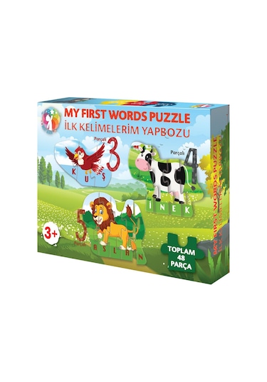 İlk Kelimelerim Yapbozu 'my Fırst Worlds Puzzle'