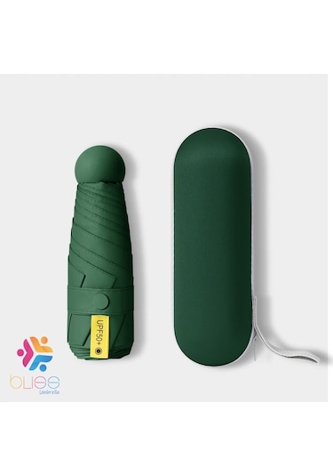 8 Telli Kapsül Şemsiye Yeşil