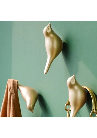 Ximistore9 Altın Doğu Stili Duvar Takımı Tek Kanca, Banyo/havuz İçin Dayanıklı Abs+yapay Taş, 8 Kg Yük Taşıma