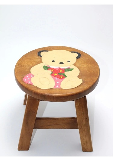 Çocuk Taburesi Büyük Boy Çok Renkli