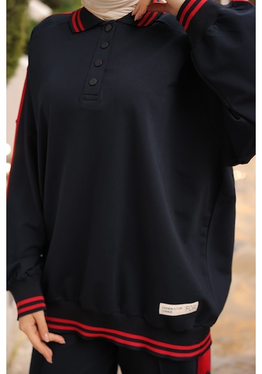 Takım Eşofman Takımı Düğmeli Alt Üst Takım M- 480 Haki