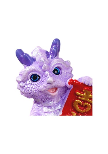 Homyl Çin Yeni Yılı Ejderha Heykeli Heykel Ev Oturma Stil-d