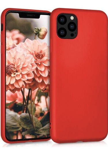 Smcase Apple Uyumlu iPhone 13 Pro Kılıf Lüks Mat Silikon