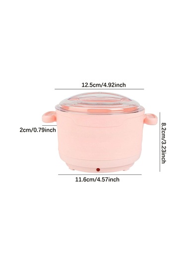 Homyl Ağda Isıtıcısı Ev Nazik Katlanabilir Büyük Pembe