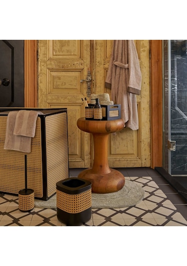 Linens Luther 22,4x10,2x3 Cm Tepsi Siyah