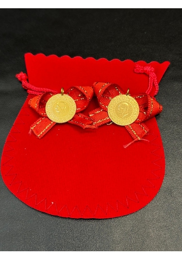 Vıctorıa Gold 2 Adet Çeyrek Altın Yeni Tarihli 2025 Kulplu 22 Ayar