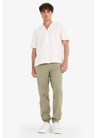 DeFacto 	%100 Pamuk Kargo Jogger Pantolon Üç Cepli E0834AX25SMKH465